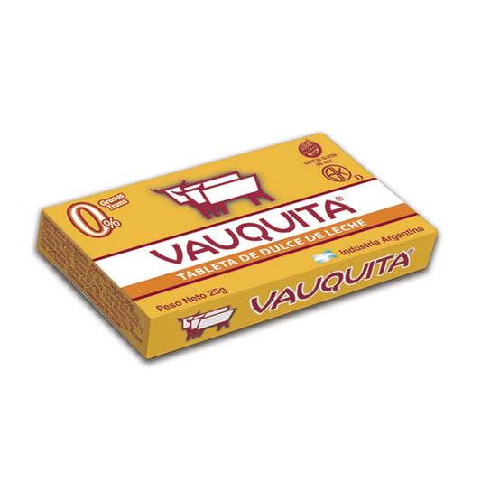 Tableta Vauquita Tradicional 25g Caja 18 Unidades