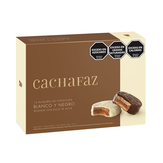 Alfajor Cachafaz Mixto Caja 12 Unidades