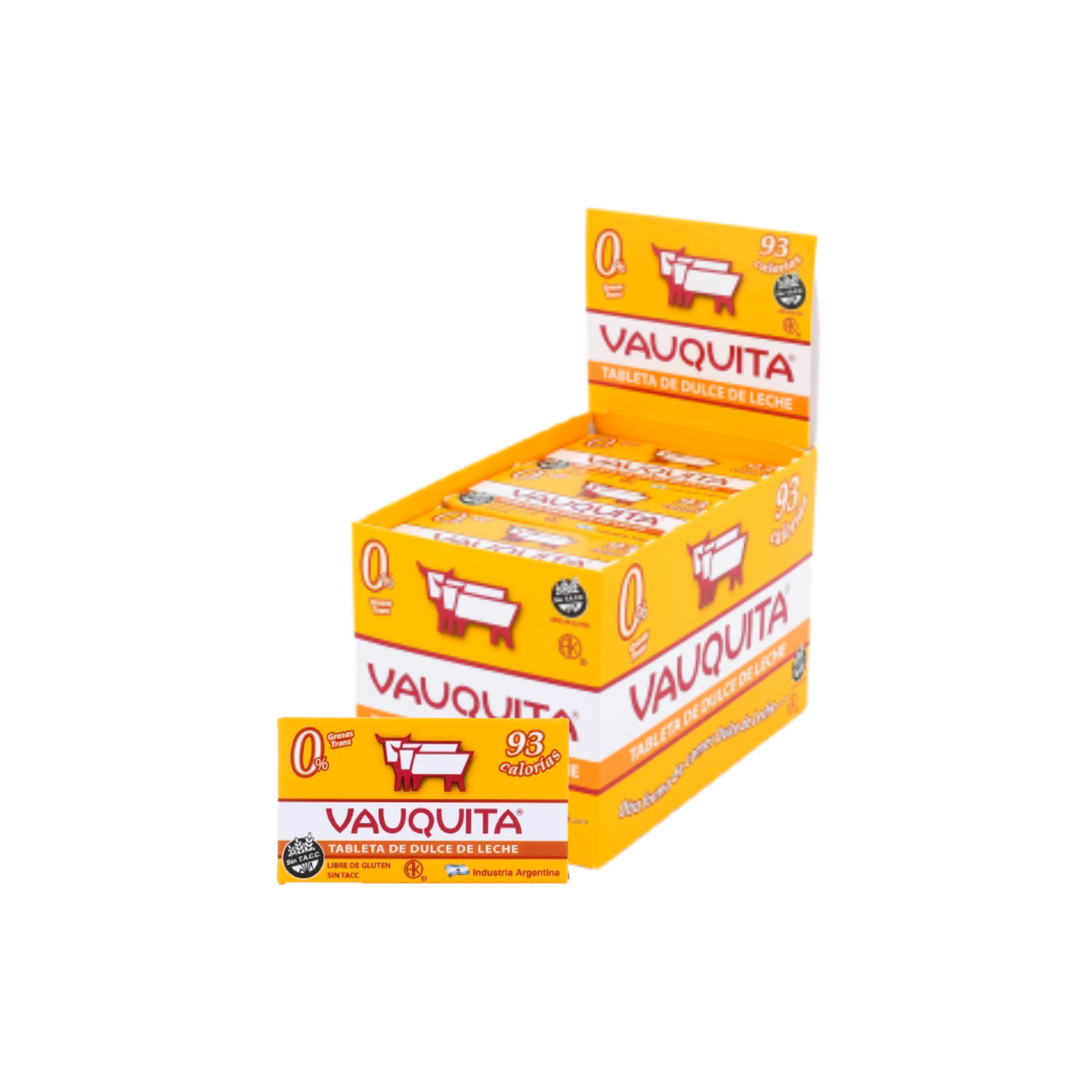 Tableta Vauquita Tradicional 25g Caja 18 Unidades